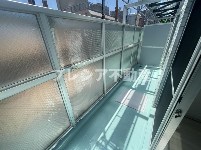 io甲子園１番館のバルコニー