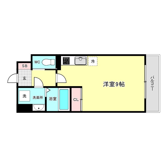 大阪市西区立売堀６丁目の賃貸マンションの外観