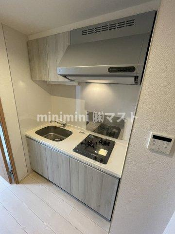 大阪市此花区西九条３丁目の賃貸マンションのキッチン