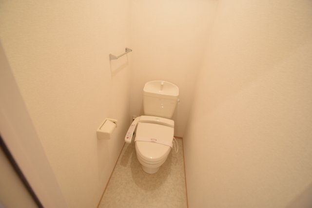 ロイヤルヒルズＫのトイレ|コンパクトで使いやすいトイレです