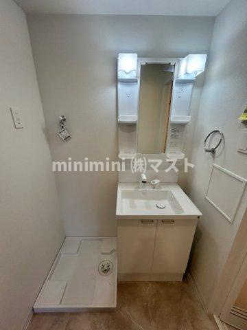 大阪市此花区梅香１丁目の賃貸マンションの洗面所
