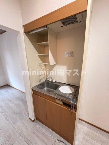大阪市此花区伝法５丁目の賃貸マンションのキッチン