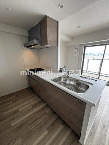 大阪市此花区春日出南３丁目の賃貸マンションのキッチン