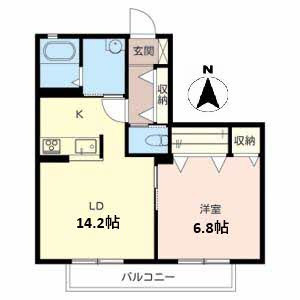 ガーデンハイツの間取り