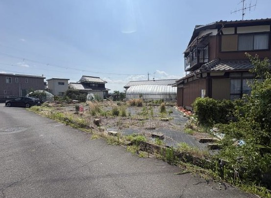 野洲市小比江　売土地の外観