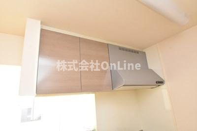 八尾市南本町６丁目のアパートの収納