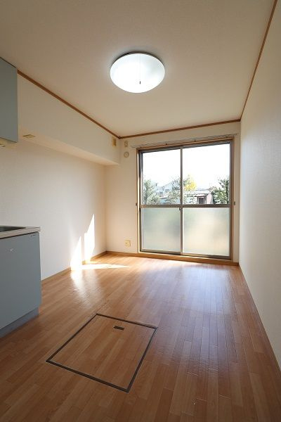 テラス・デュオ一番館の居間・リビング|ゆったりとした居間です