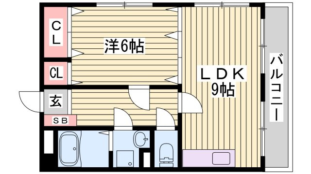 グランシャリオⅢの間取り