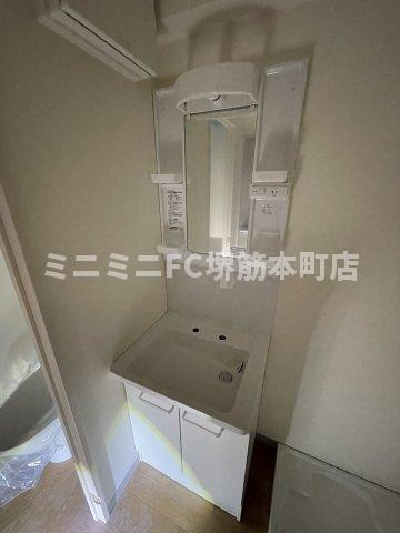 エイトステイツ玉造の洗面所