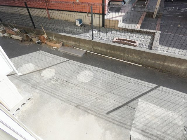 シャルマンハウス東豊田のバルコニー