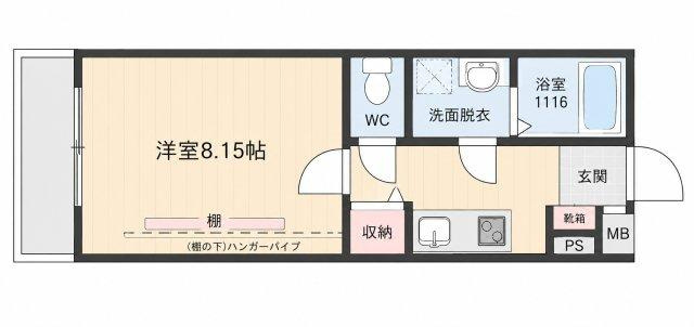 オーエムガーデンⅡの間取り|別号数タイプ