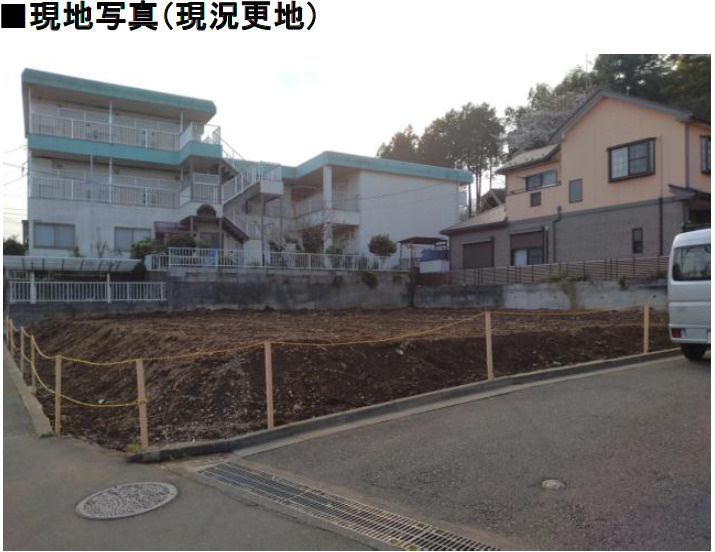 八王子市寺田町～条件付き売地２区画～の外観