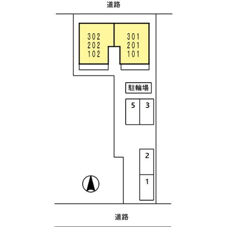 ロワメゾン松陽の区画図