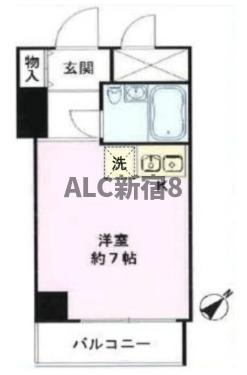 セザール参宮橋の間取り