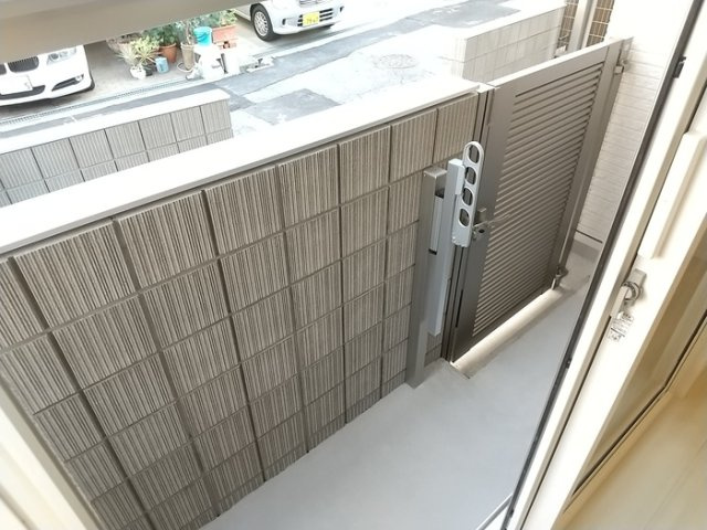 RayMaison住吉大社のバルコニー