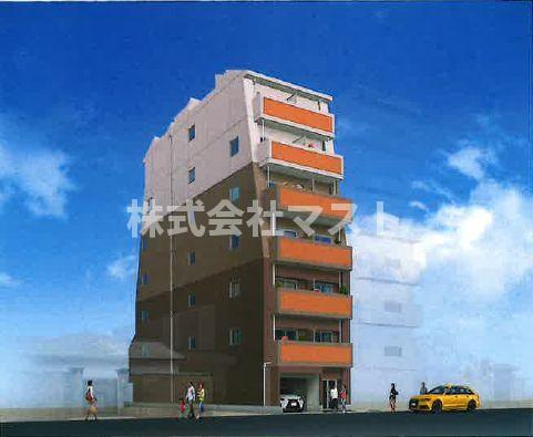大阪市東成区中本４丁目の賃貸マンションの外観
