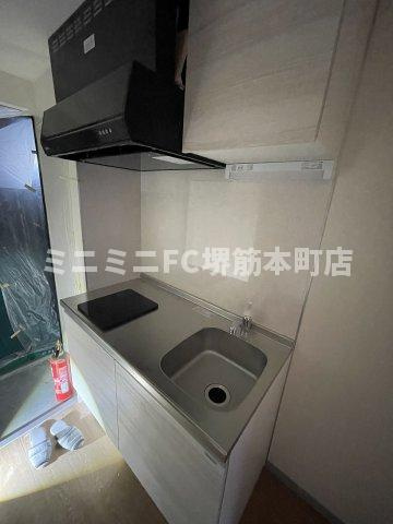 大阪市東成区中本４丁目の賃貸マンションのキッチン
