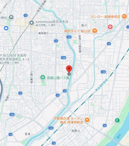 リーブ平田の地図