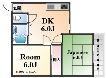 神戸市中央区坂口通１丁目の賃貸マンションの間取り