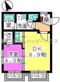ビバリーヒルズハウスの間取り