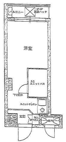 ライオンズマンション西新宿第8の間取り