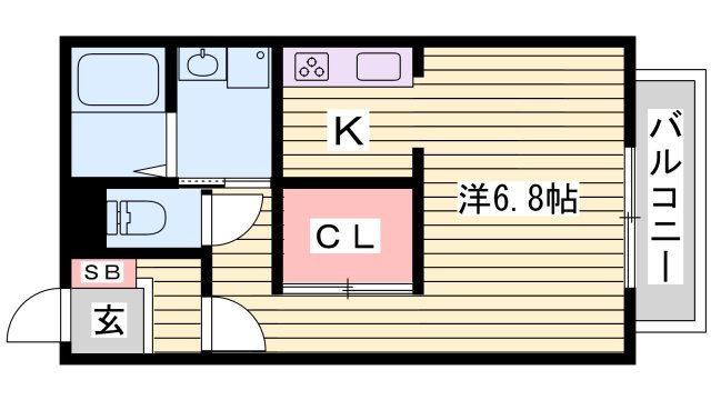 メゾンセレッソの間取り