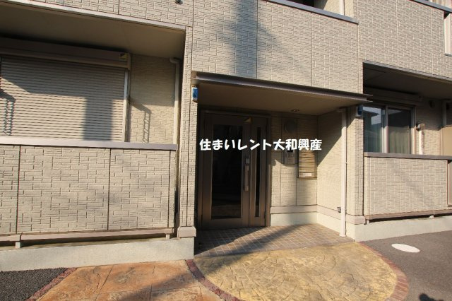 メゾンドソレーユHiguchiのエントランス