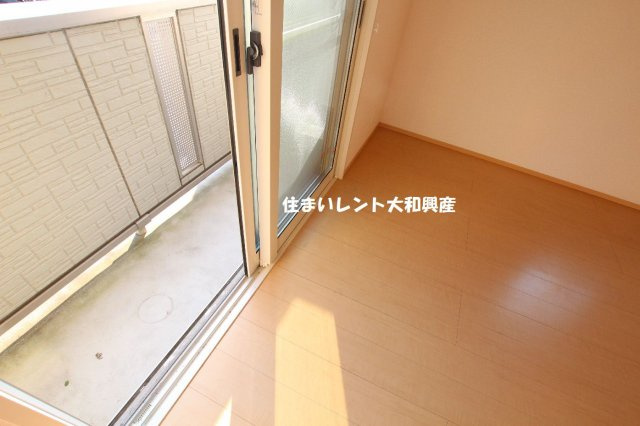 メゾンドソレーユHiguchiのバルコニー