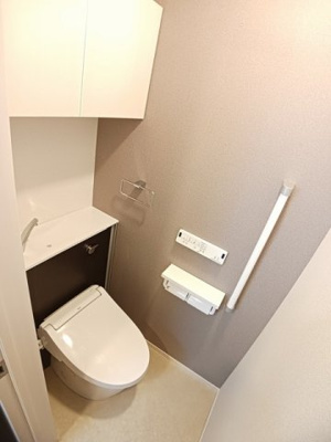 【トイレ】 | ケーズコート中迫２ | 清潔感のあるトイレです