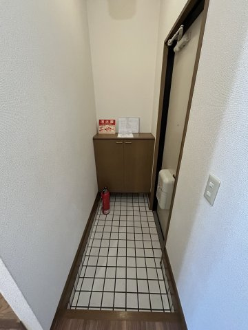 ハイツ光緑が丘の玄関