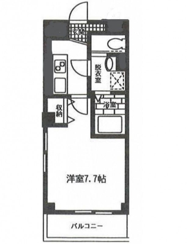 ハイネスコートの間取り|間取りです。