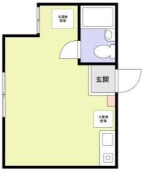 ヴィラ大塚の間取り|間取りです。