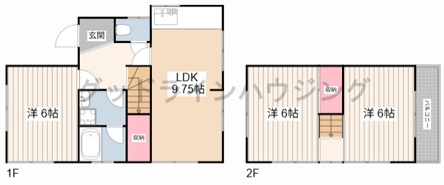 東自由が丘3丁目貸家の間取り