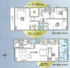 名古屋市北区東味鋺3丁目1001【仲介手数料無料】新築一戸建て　4号棟の画像