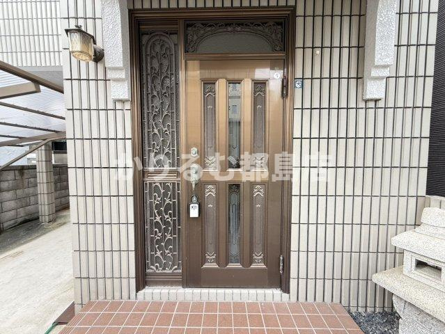 都島中通戸建のエントランス