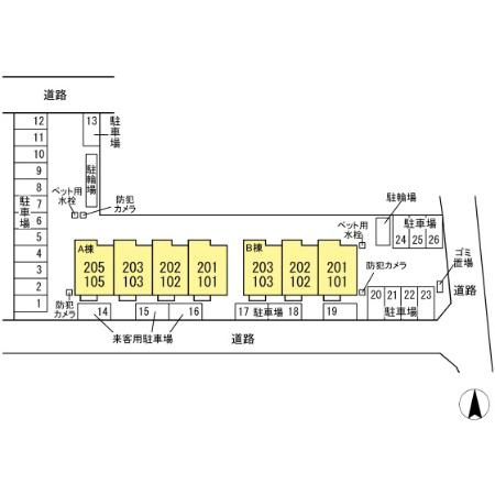 soavino（ソアヴィーノ） Ａの区画図