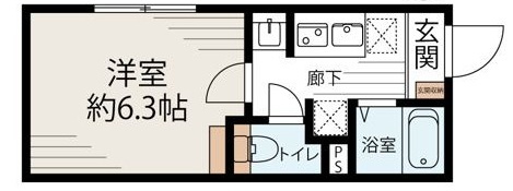 MC井草の間取り|間取りです。