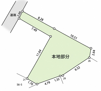 【区画図】 | ◆保土ヶ谷区岩崎町　建築条件なし売地◆