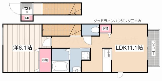 イマージュの間取り