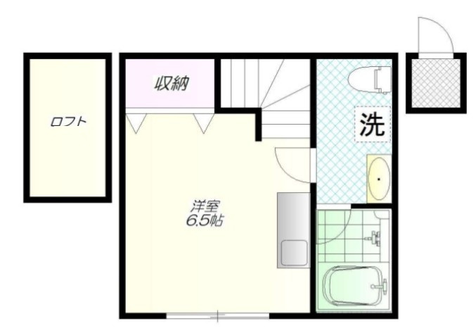 メゾンコフレの間取り|間取りです。