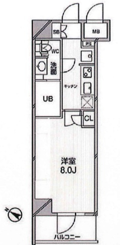 エルスタンザ文京千駄木の間取り
