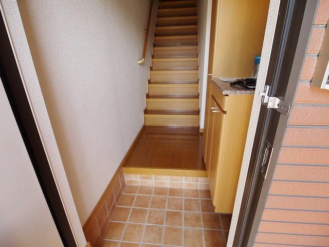 カーサ　プラシードⅡ番館の玄関
