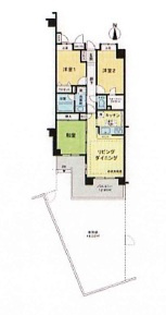 ライオンズガーデンヒルズ白山の間取り
