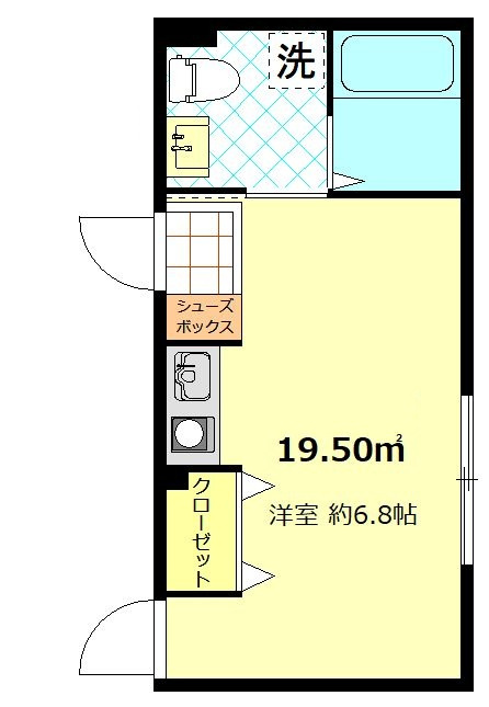 FERIO四ツ木の間取り|間取りです。