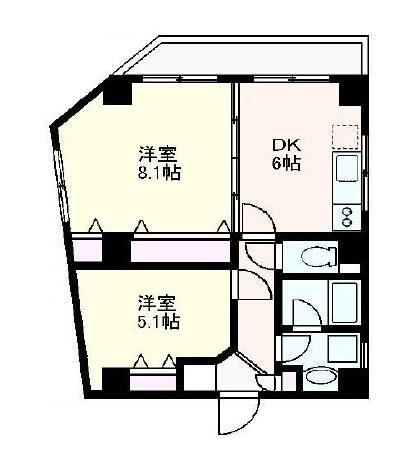 ル ヴァンテアン 松が谷の間取り|間取りです。