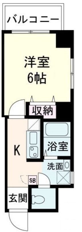 アリビオ両国の間取り|間取りです。
