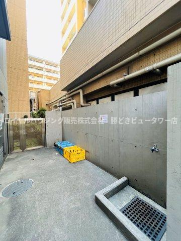 ゴミ捨て場になります。