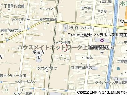 チェスタ仲町の地図|位置図