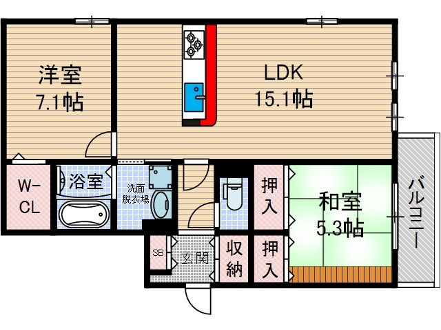 【間取り】 | アビテ中津