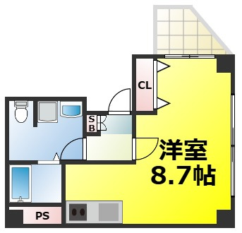 【間取り】 | シャトーレ立葉 仲介手数料無料